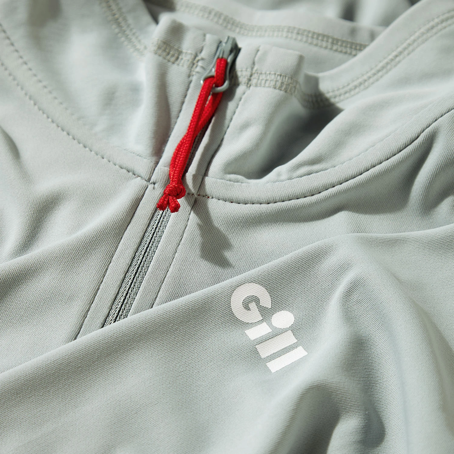 Gill Mens UV Tec Zip Neck Long Sleeve Tee 6 Gill Mens UV Tec Zip Neck Long Sleeve Tee - Image 4