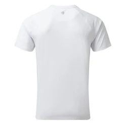 Gill Mens UV Tec Crew Neck T-Shirt - White -Nautical Outfitters 2019 Gill UV Tec T Shirt UV010 White 3