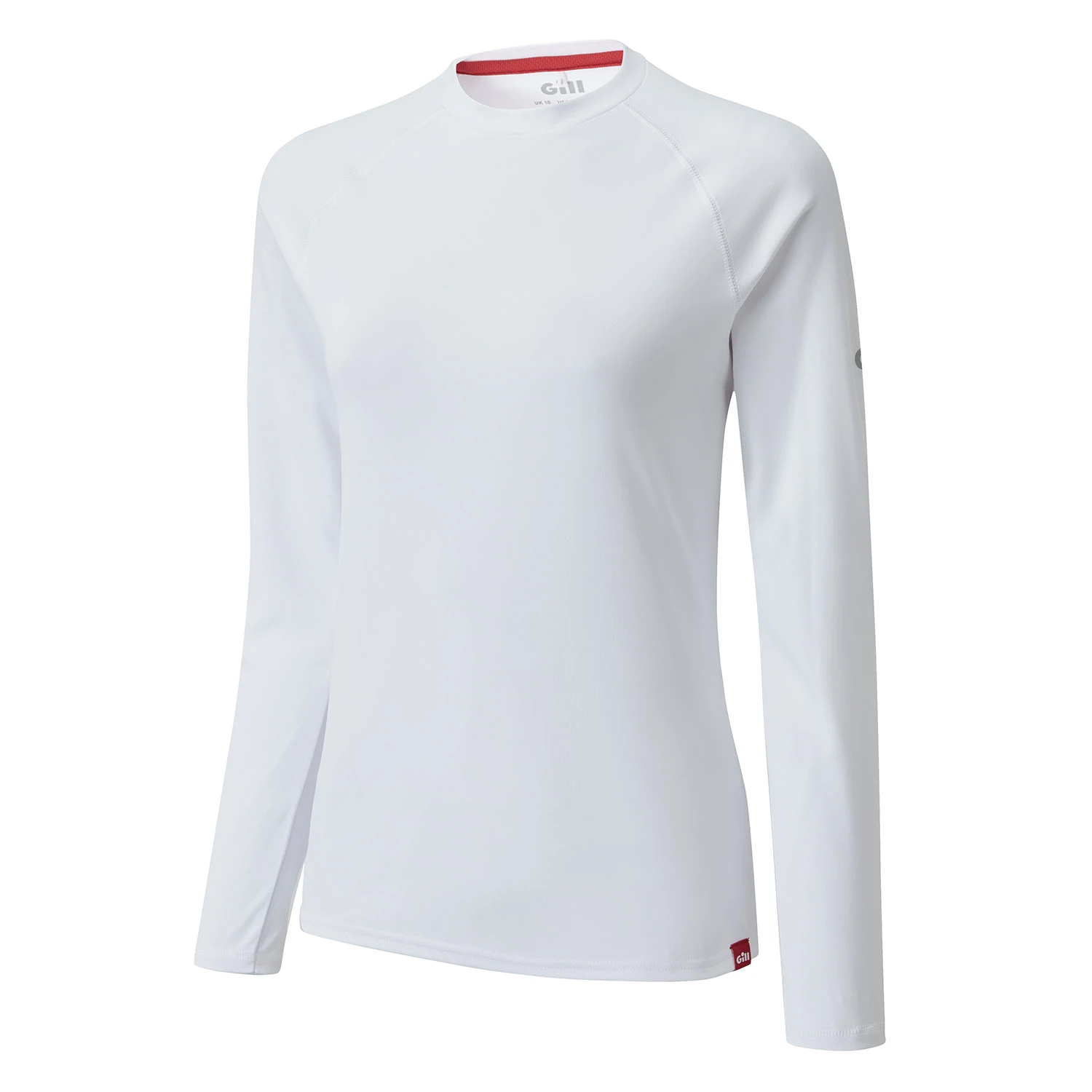 Gill Womens UV Tec Long Sleeve Tee - White - Image 2