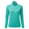 Gill Womens UV Tec Long Sleeve Zip Tee - Turquoise 1 Gill Womens UV Tec Long Sleeve Zip Tee - Turquoise -Nautical Outfitters 2020 Gill UV009W Turquoise 1