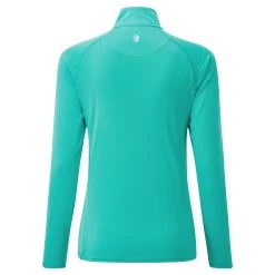 Gill Womens UV Tec Long Sleeve Zip Tee - Turquoise 7 Gill Womens UV Tec Long Sleeve Zip Tee - Turquoise -Nautical Outfitters 2020 Gill UV009W Turquoise 3