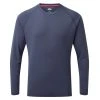 Gill Mens UV Tec Crew Neck Long Sleeve Tee - Ocean -Nautical Outfitters 2020 Gill UV011 Ocean 1