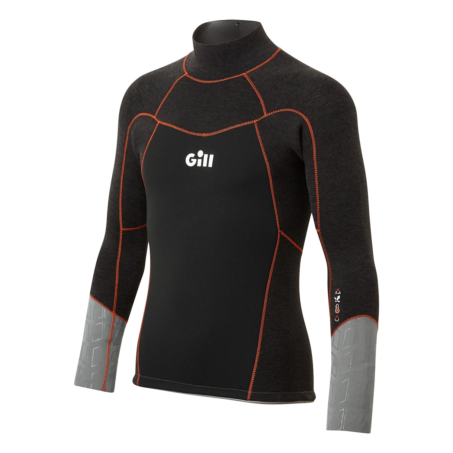 Gill Junior Zentherm Wetsuit Top - Black 2 Gill Junior Zentherm Wetsuit Top - Black