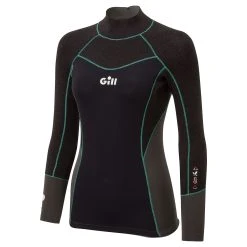 Gill Womens Zentherm Dinghy Sailing Wetsuit Top - Black