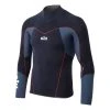 Gill Junior Race Firecell Long Sleeve Wetsuit Top - Blue -Nautical Outfitters 2020 Gill RS17 DARK DENIM ORANGE 2