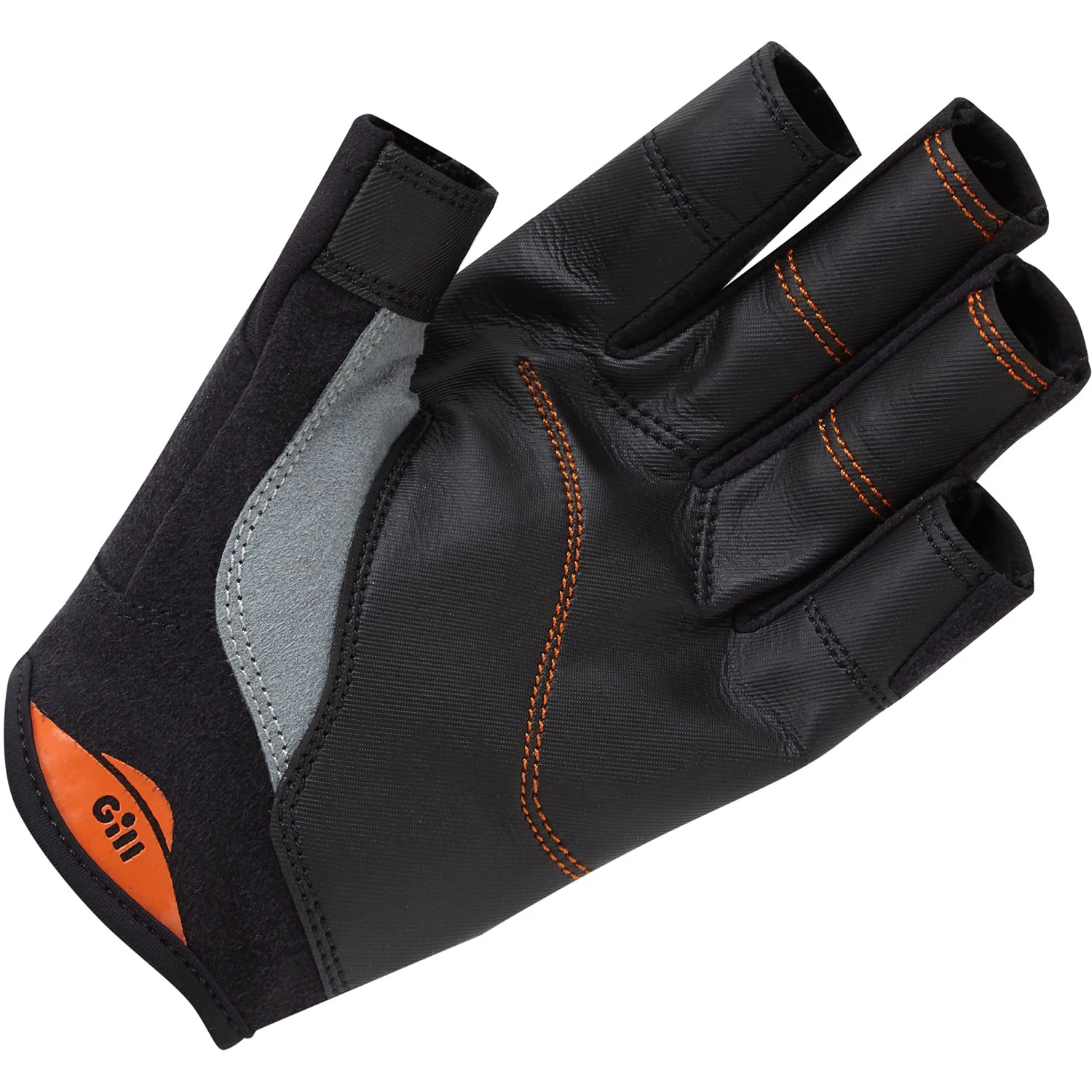 Gill Championship Short Finger Sailing Gloves - Black 4 Gill Championship Short Finger Sailing Gloves - Black - Image 2