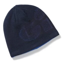 Gill Reversible Knit Beanie - Blue/Navy -Nautical Outfitters 2021 Gill Reversible Knit Beanie ht48 blu36 1