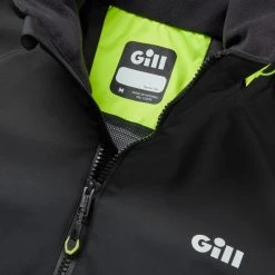 Gill OS3 Coastal Jacket - Graphite -Nautical Outfitters 2024 Gill OS3 Sailing Jacket OS33J BLACK 3