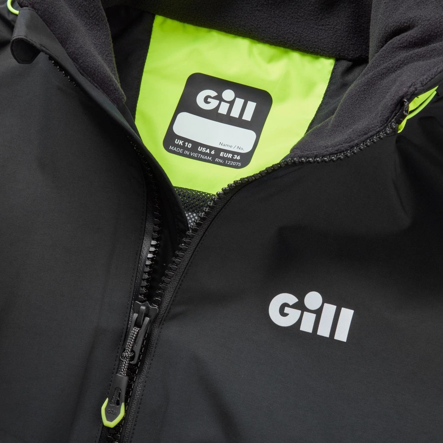 Gill OS3 Womens Coastal Jacket - Black 5 Gill OS3 Womens Coastal Jacket - Black - Image 3