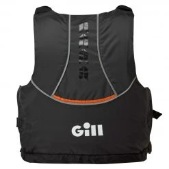 Gill Pursuit Buoyancy Aid - Black/Orange -Nautical Outfitters 4916 blk20 2 1 1