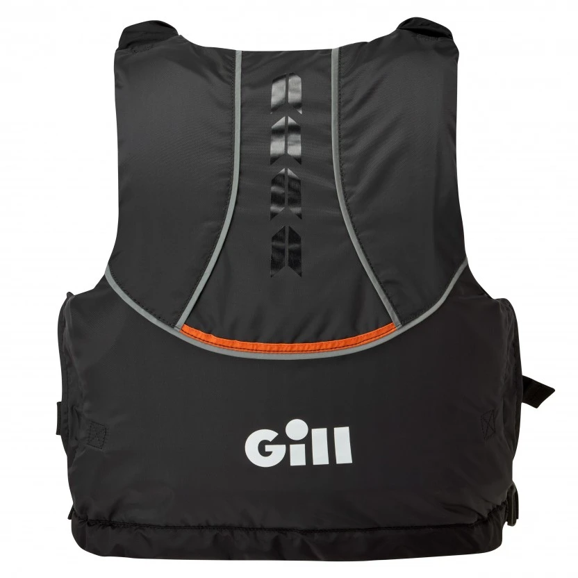 Gill Child Pursuit Side Zip Buoyancy Aid - Black/Orange 4 Gill Child Pursuit Side Zip Buoyancy Aid - Black/Orange - Image 2