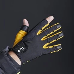Gill Pro Gloves Long Finger (7453) 8 Gill Pro Gloves Long Finger (7453) -Nautical Outfitters DG7453 BLK BK