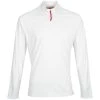 Gill Men's UV Tec Long Sleeve Zip Tee (UV009) -Nautical Outfitters DGUV009 White 1
