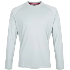 Gill Men's UV Tec Long Sleeve Tee (UV011) -Nautical Outfitters DGUV011 Medium20Grey 1