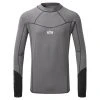 Gill ECO Rash Vest Long Sleeve - Grey 2 Gill ECO Rash Vest Long Sleeve - Grey -Nautical Outfitters Gill ECO Rash Vest Grey 5025J 1