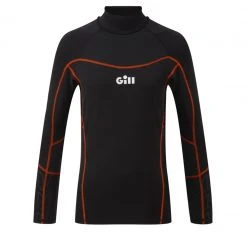 Gill Junior Hydrophobe Long Sleeve Top - Black