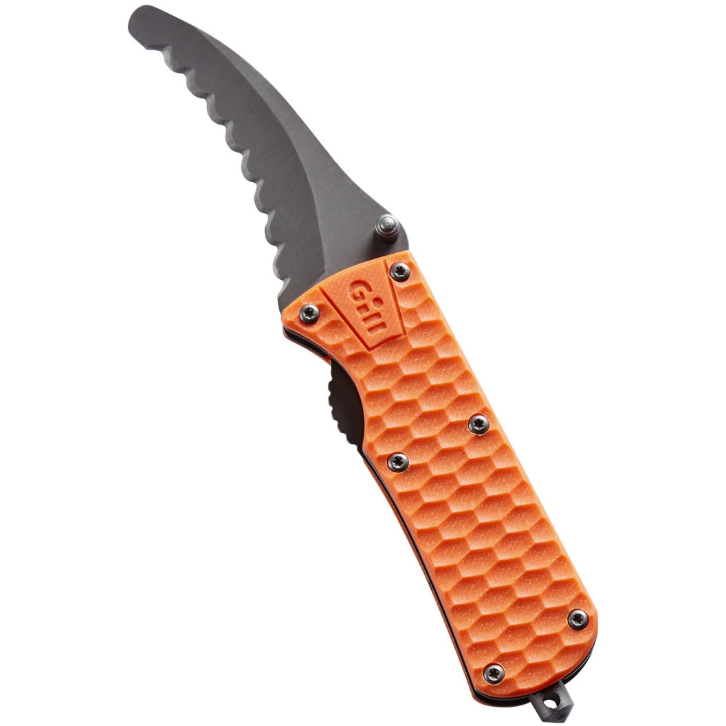 Gill Personal Rescue Knife / Sailing / Watersports - Orange 3 Gill Personal Rescue Knife / Sailing / Watersports - Orange