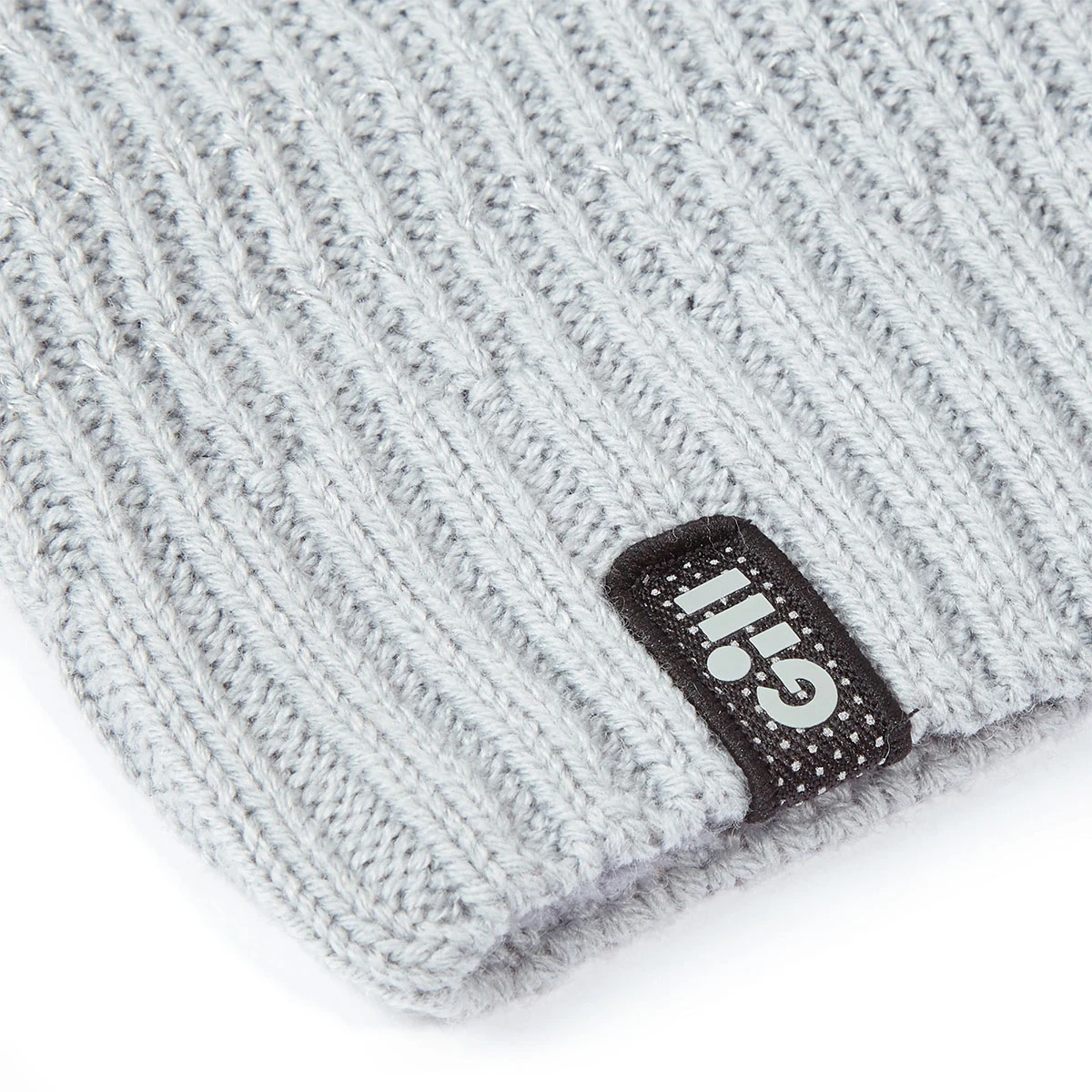 Gill Reflective Knit Beanie - Medium Grey 4 Gill Reflective Knit Beanie - Medium Grey - Image 2