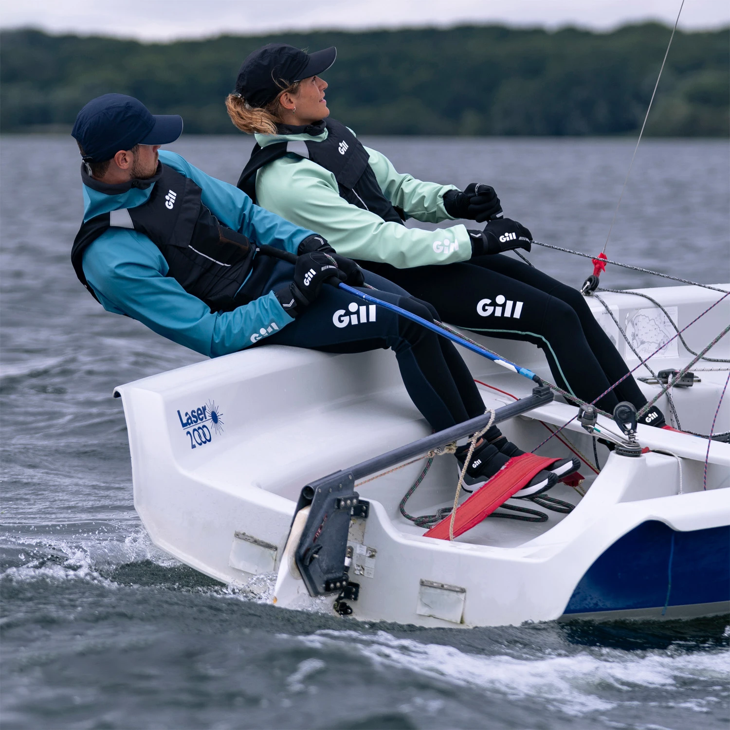 Gill Thermoshield Dinghy Top - BlueJay 7 Gill Thermoshield Dinghy Top - BlueJay - Image 5