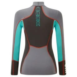 Gill Womens Zenlite Dinghy Sailing Wetsuit Top - Steel Grey -Nautical Outfitters Gill Womens Zenlight Top 5003w ste01 3