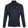 Kollegewidgwok Yacht Club - Gill Men's UV Tec Long Sleeve Zip Tee -Nautical Outfitters KWY201 NVY