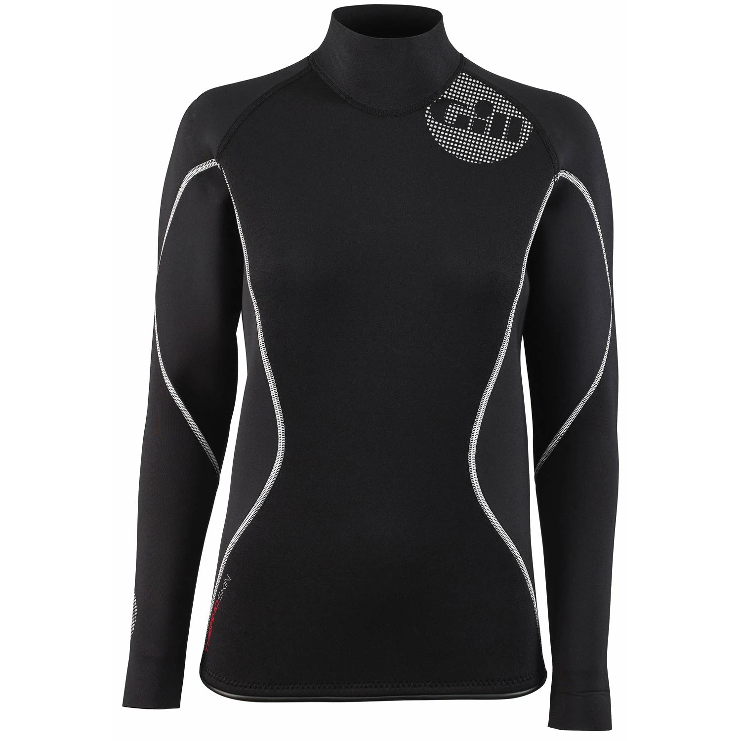 Gill Womens Thermoskin Wetsuit Top - Black 3 Gill Womens Thermoskin Wetsuit Top - Black